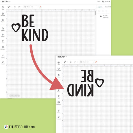 Simple Steps to Mirror Your Image in Cricut Design Space