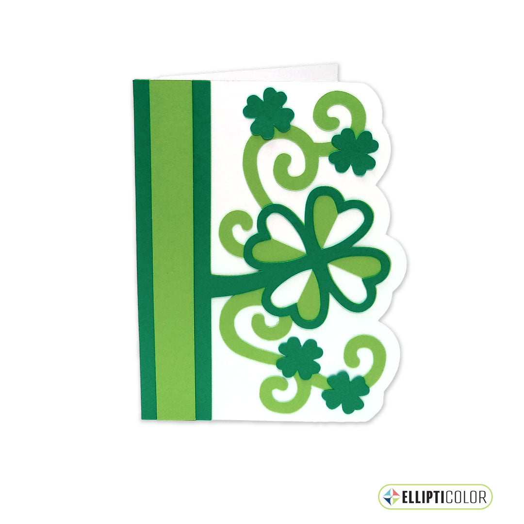 Shamrock Swirl Card