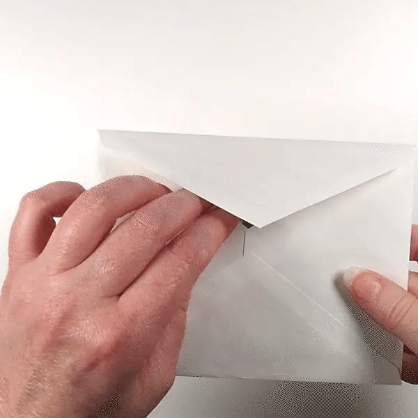 Sunflower Boot Box Card pulled out of envelope that pops up into a 3D card.