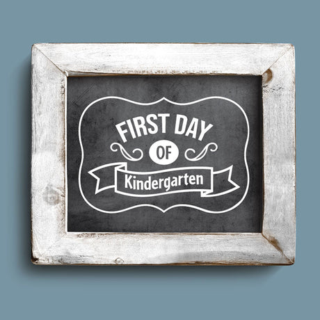 Create First Day of School Signs