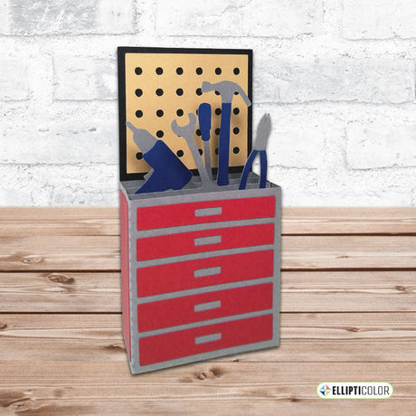 Make a Pop Up Tool Box Greeting Card