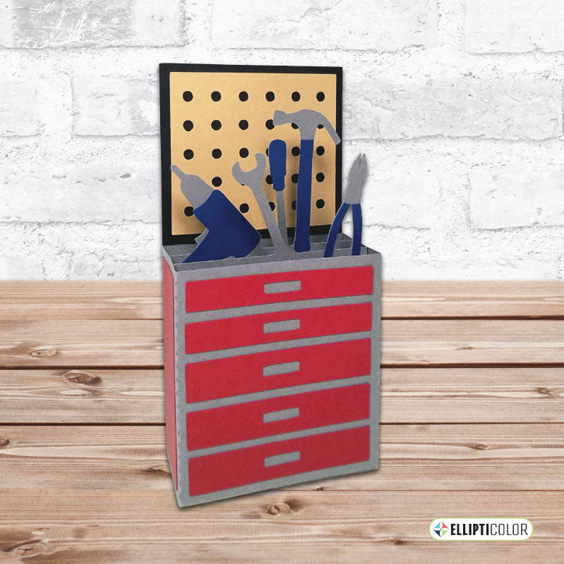 Make a Pop Up Tool Box Greeting Card
