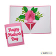 Bouquet  Pop Up Card
