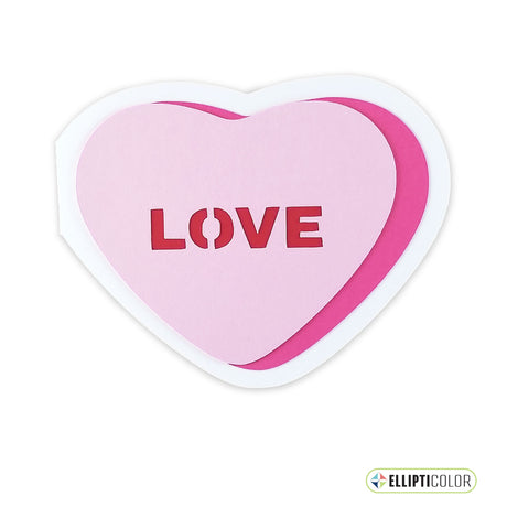 Candy Heart Love Card