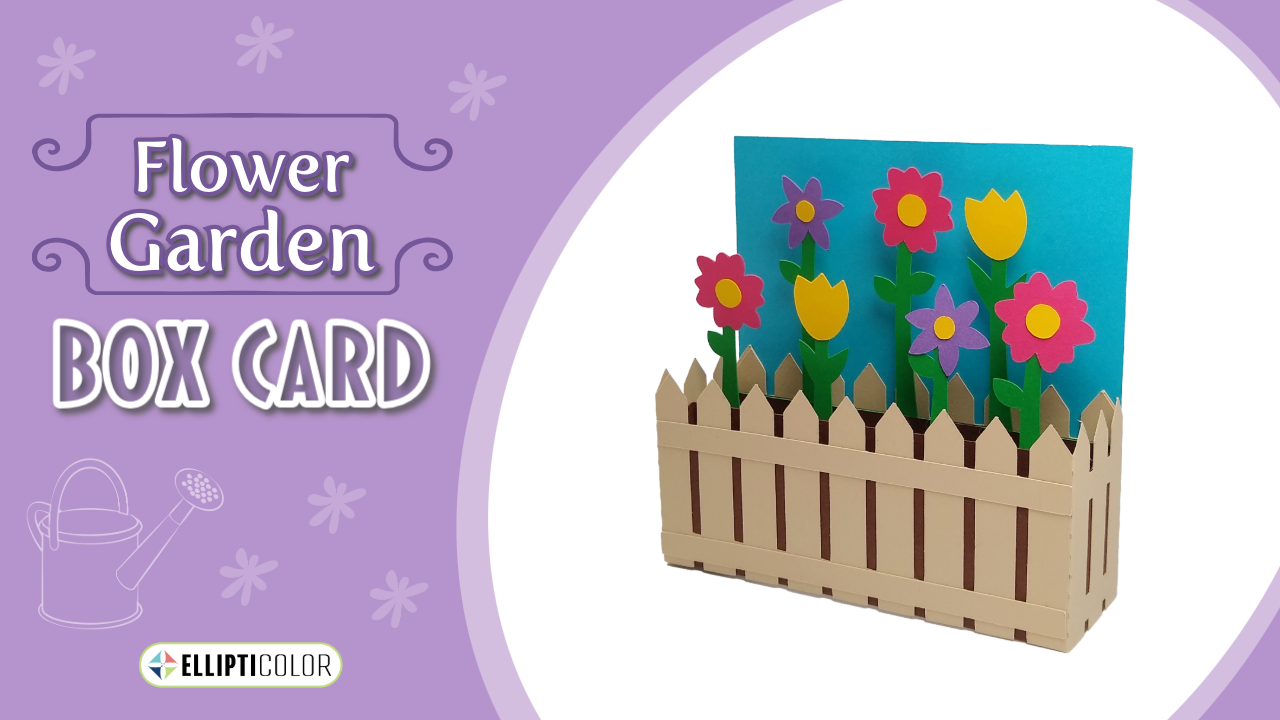 Flower Garden Box Card Video