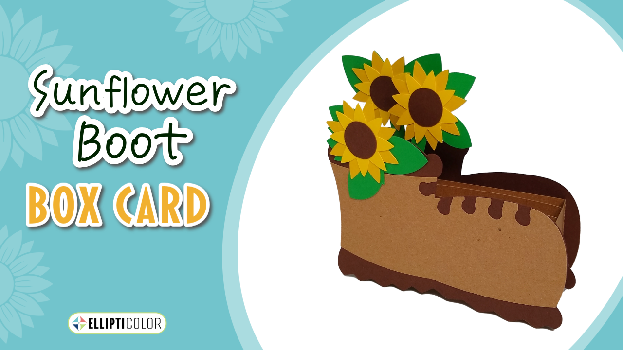 Sunflower Boot Box Card Assembly Video